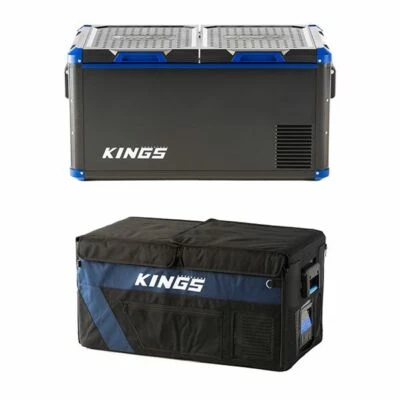 $798 • Buy Kings Stayzcool 75L Camping Fridge Freezer + Insulating Cover 12v/24v/240v