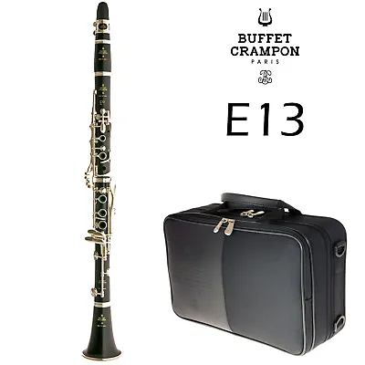 Buffet Crampon E13 Bb Clarinet In Gigbag | BC1102-2-0GB • $1995