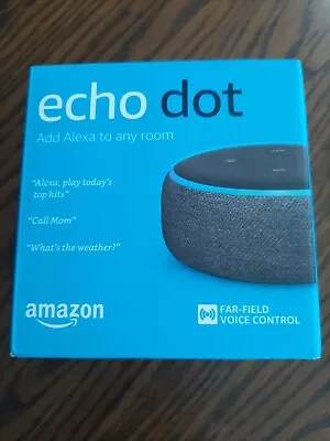 Amazon Echo Dot 3rd Generation~New In Box~Free US Shipping Included  • $20.50