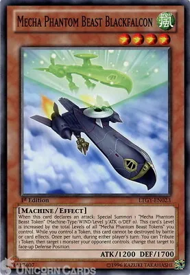 LTGY-EN023 Mecha Phantom Beast Blackfalcon Common 1st Edition Mint Yu-Gi-Oh! Car • $1.23