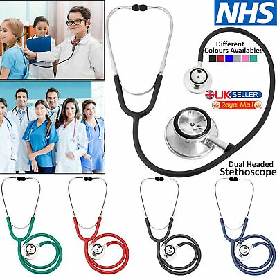 £4.45 • Buy Pro Medical EMT Dual Head Stethoscope For Doctor Nurse Vet Student Health Care