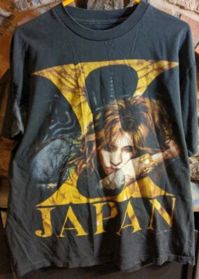 $59.99 • Buy Vintage 1998 X Japan Yoshiki Printed Frontman T-Shirt 