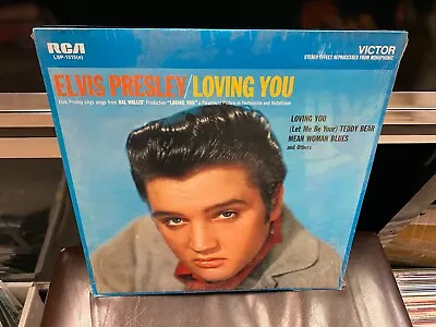 Elvis Presley Loving You LP RCA Victor LSP-1515(e) STEREO 70s Reissue SEALED • $28.95