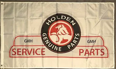 HOLDEN Genuine Parts FLAG VINTAGE HUGE .Classic Car Show Man Cave Garage Shed • $26.50