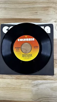 Marvin Gaye | Sexual Healing | Instrumental | 45rpm 7  Record Columbia 1982 • $0.99