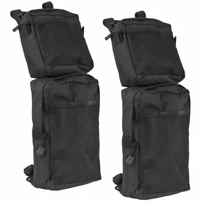 2-Pack Black Quad ATV 4-Wheeler Fender Cargo Storage Hunting Bags • $18.99