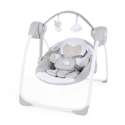 $69.34 • Buy Comfort 2 Go Portable Baby Swing With Music, Gray