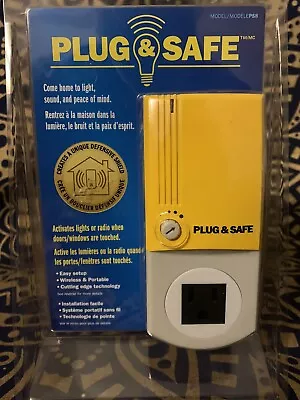 Plug & Safe PS8 Home Motion Sensor Burglar Detector Wireless Device Security • $15