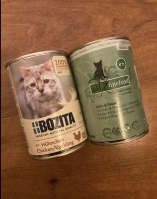 £11.50 • Buy Bozita Wet Cat Food Tins 11 X 400g (chicken Flavour)