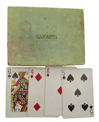 Vintage Canasta Playing Cards Set • $5.50
