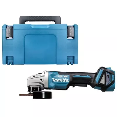 Makita DGA519 18V 125mm Brushless X-Lock Angle Grinder With 821551-8 Type 3 Case • £228.82