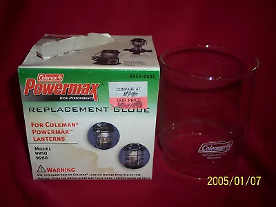 Coleman Powermax Replacement Globe R950-043C For Models 9950 / 9960 • $10