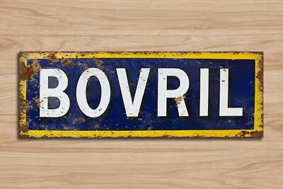 £6.99 • Buy Metal Signs Bovril Retro Vintage Grunge Style Home Kitchen Cafe Wall Plaque