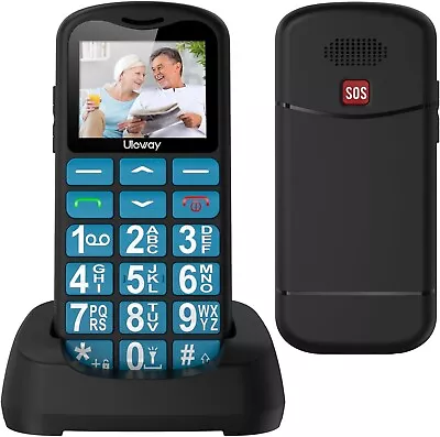 Tosaju 2G Big Button Mobile Phone For Elderly Unlocked Dual Sim • £20