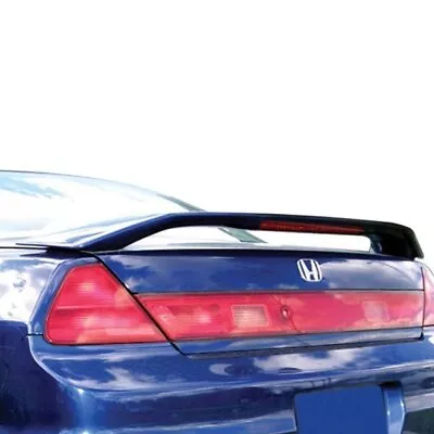 For Honda Accord 98-02 Custom Style Fiberglass Rear Spoiler W Light Unpainted • $239.36