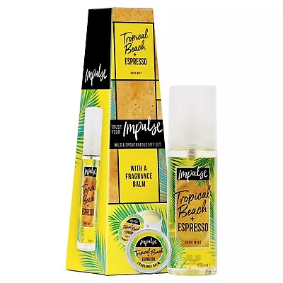 Impulse Wild And Spontaneous Gift Set With Moisturising Body Spray And Balm • £6.80