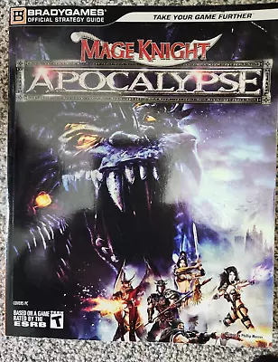Mage Knight Apocalypse Strategy Guide By BradyGames Staff (2006 Paperback) • $14.99