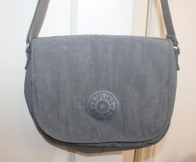 Kipling Gray Crossbody Nylon Shoulder Bag • $24.95