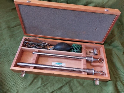 £140 • Buy Antique Vintage Medical Equipment Wooden Case Box Downs Mayer Phelps Collectable