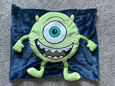 Disney Monsters Inc. Kellogg's Mike Wazowski Pillowcase Pillow Cover Plush NEW • $24.95