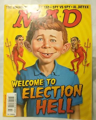 Mad Magazine #517! October 2012 Welcome To Election Hell VG Shipping Included • $6