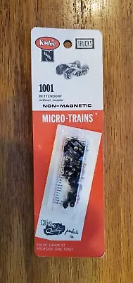 Micro-Trains N Scale 1001 BETTENDORF Trucks With Out Couplers Free Ship! • $9.99