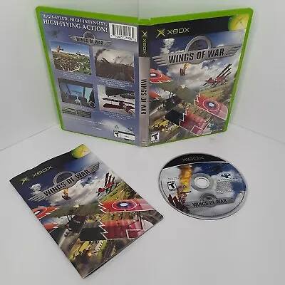 Wings Of War (Microsoft Xbox) Complete CIB. Cleaned & Tested • $10.95