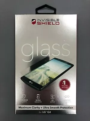 Genuine ZAGG Glass LG G4 Tempered Glass Screen Protector Protection For LG G4 • £3.95