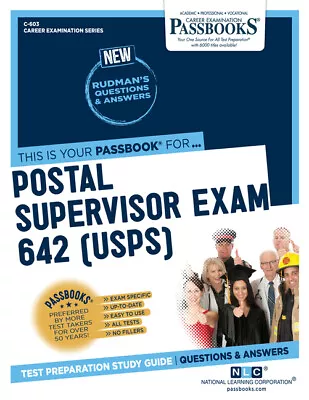 Postal Supervisor Exam 642 (U S P S ) • $43.85