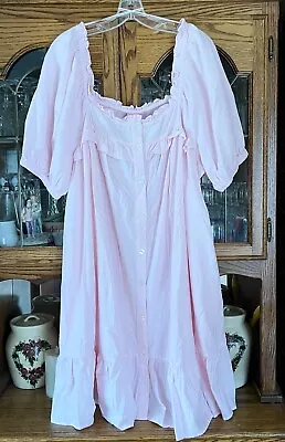 Stoney Clover LN + Target Baby Doll Dress Ruffle Boho NWT Blue Pink M L XL 1X • $21.99