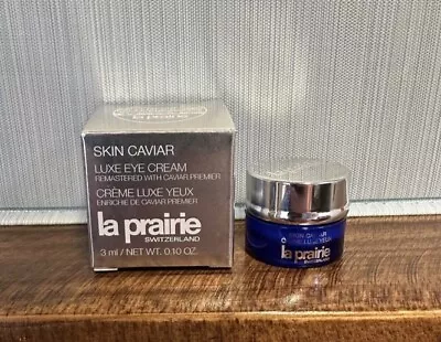 LA PRAIRIE Skin Caviar Luxe Eye Cream 3ml (retails For $65!!) • $28