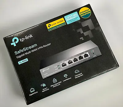 TP-Link Gigabit Multi-WAN Wired VPN Router (TL-R605) • $61.10