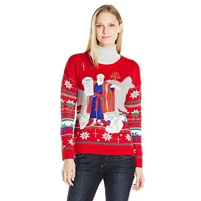BNWT Women's Blizzard Bay Naughty List Medium Christmas Sweater  • $24.95