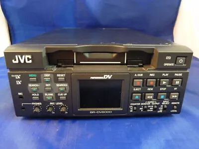 PLAY NTSC PAL DVCAM MiniDV Mini DV Tapes W/ JVC BR-DV6000U Player Recorder VCR • $649.95