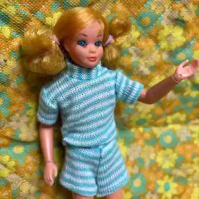 Vintage 1969 Mattel Barbie Dramatic Living Skipper Doll • $35