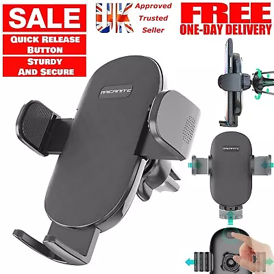 360° Universal Mobile In Car Phone Holder Stand Mount Air Vent Cradle UK Stock • £8.49