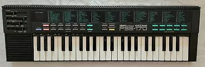 Vintage Yamaha PortaSound PSS-170 Voice Bank Electronic Keyboard ~ Japan 1986 • $100
