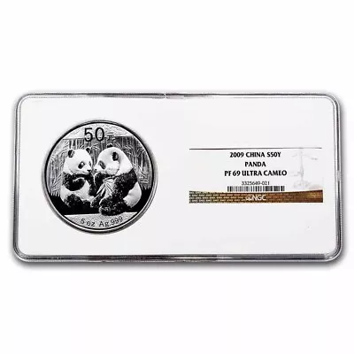 2009 China 5 Oz Silver Panda PF-69 NGC • $250