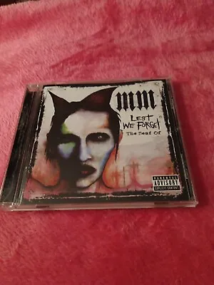 Lest We Forget  The Best Of Marilyn Manson CD  17songs • $16