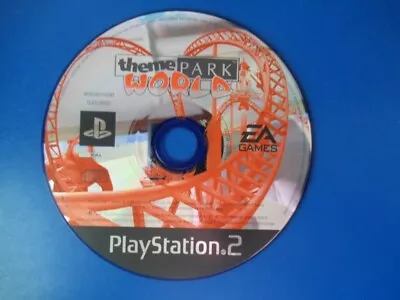 Theme Park World  Disk Only  - Sony PS2 PlayStation 2 Games PAL • $7.20