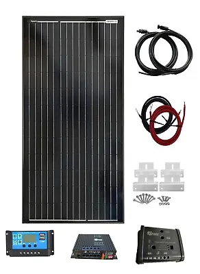 £189.99 • Buy 120 Watt Solar Panel Kit 12 Volt Battery Charger MPPT Dual LCD Controller 120W
