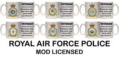 ROYAL AIR FORCE RAF POLICE MILITARY VETERAN 11oz & 15oz MUG (MI49) SQUADRON • £8.99