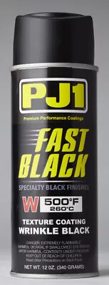 PJ1 Fast Black Wrinkle Finish Paint - 16-WKL 53-6028 PJ16-WKL 57-0164 3600-110 • $36.13