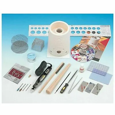 $161.99 • Buy PMC Deluxe Silver Clay Set Jewelry Starter Kit With Kiln Etcher DVD & Tools