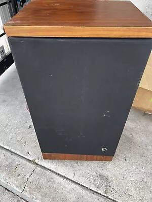 Vintage  ONE McIntosh XR5 Speakers Working But The Need New Reform • $400