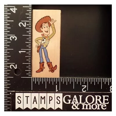 All Night Media Rubber Stamps TOY STORY 599-E01 COWBOY WOODY #2586 • $7.19