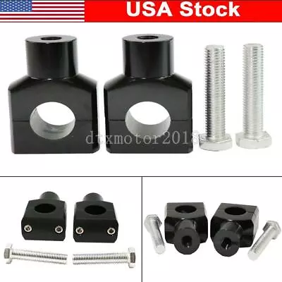 $38.49 • Buy 1  Handlebar Risers Mount Clamps For Yamaha V-Star 650 950 1100 1300 Classic US