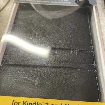 $10.50 • Buy Original Amazon Leather Cover Case For Kindle 3 3rd Generation
