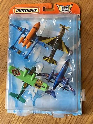 Matchbox Mission 4 Pack Skybusters Metro Commuter Pacific Patrol & Dw210 New • $29.95