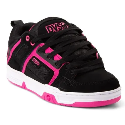 DVS Women'S Comanche Black Pink White Low Top Sneaker Shoes Lifestyle Skate S • $168.93